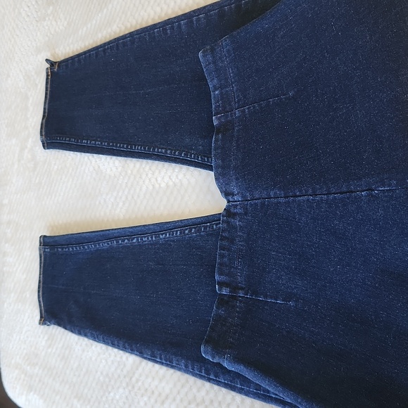 POLO RALPH LAUREN WOMENS SIDE ZIP  DENIM PANTS JEANS ANKLE SKINNY  SIZE 10 - Picture 5 of 7